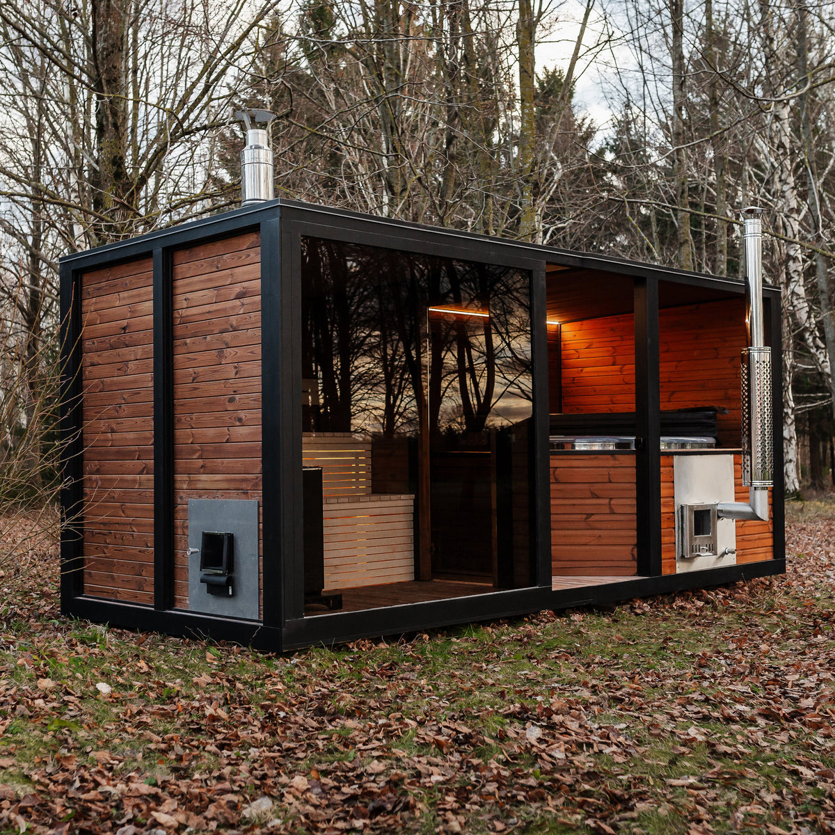2IN1 SAUNA + NORDIC WHIRLPOOL