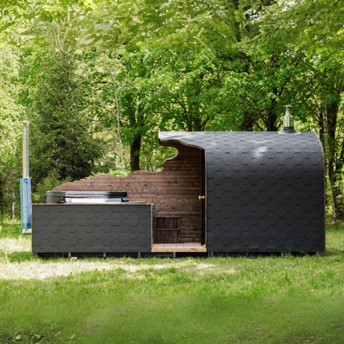 2in1 IGLU sauna + Nordic Whirlpool