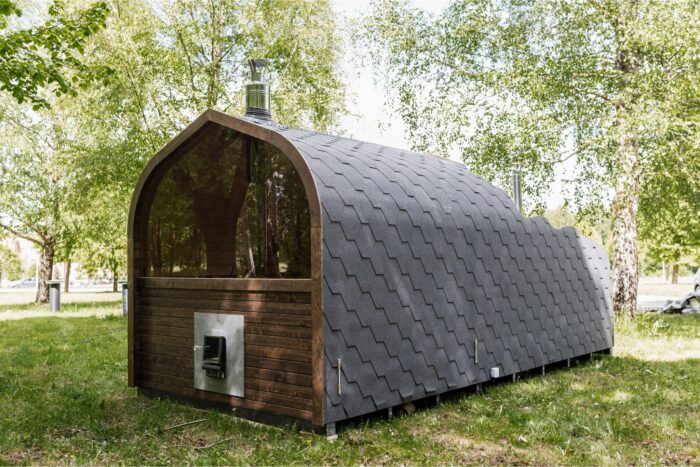 2in1 IGLU sauna + Nordic Whirlpool
