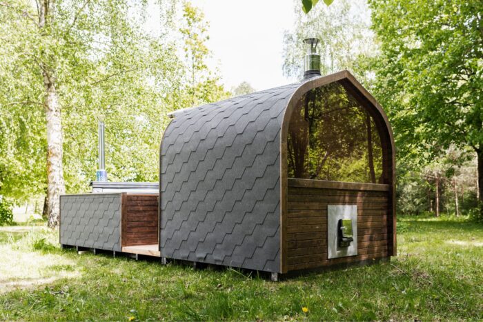 2in1 IGLU sauna + Nordic Whirlpool