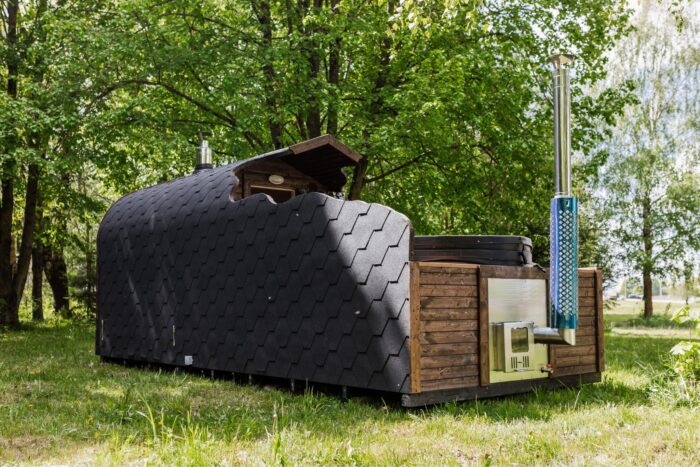 2in1 IGLU sauna + Nordic Whirlpool