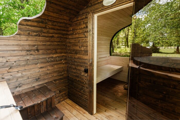 2in1 IGLU sauna + Nordic Whirlpool
