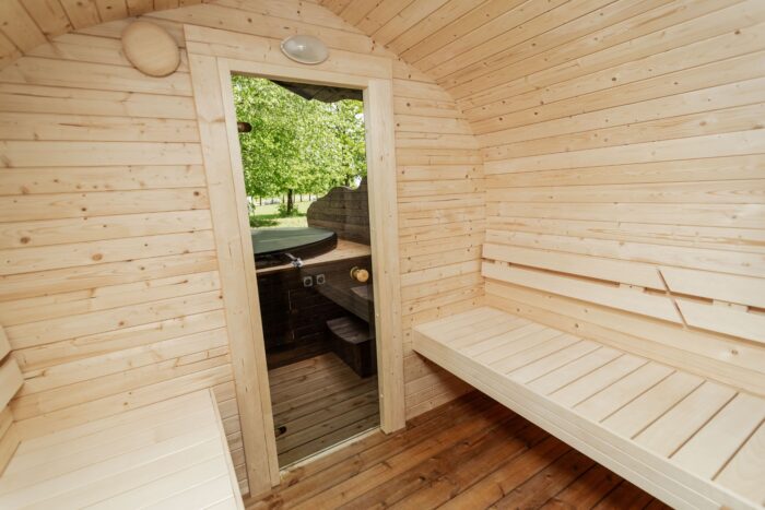 2in1 IGLU sauna + Nordic Whirlpool