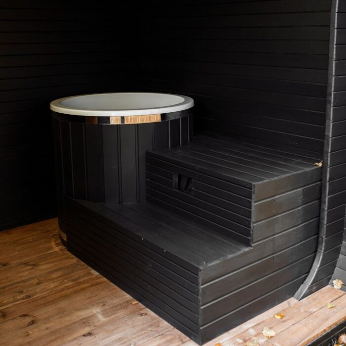 2in1 LUX sauna + Kaltwasserbecken