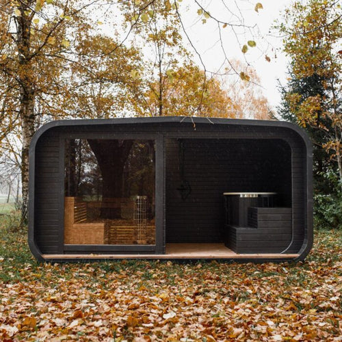 2in1 LUX sauna + Kaltwasserbecken