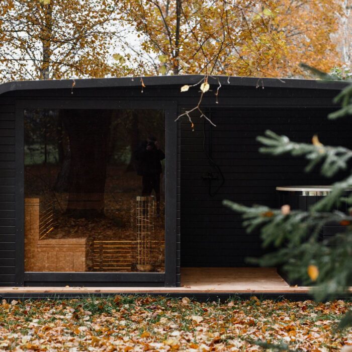 2in1 LUX sauna + Kaltwasserbecken