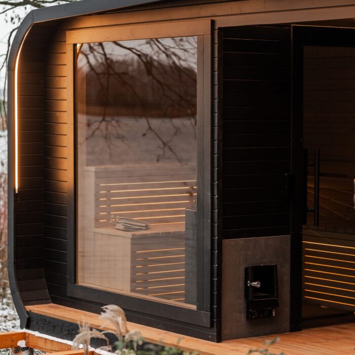 2in1 LUX sauna + Nordic Whirlpool