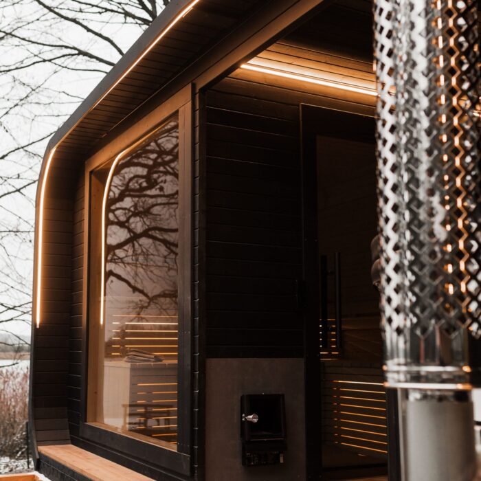 2in1 LUX sauna + Nordic Whirlpool