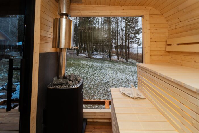 2in1 LUX sauna + Nordic Whirlpool