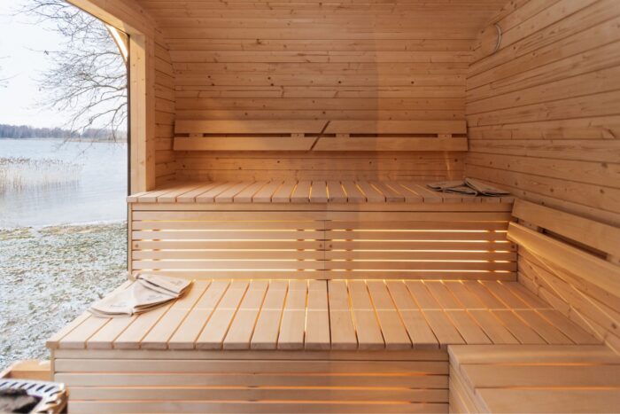 2in1 LUX sauna + Nordic Whirlpool