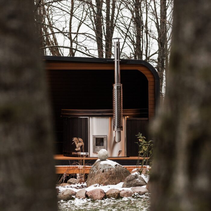 2in1 LUX sauna + Nordic Whirlpool