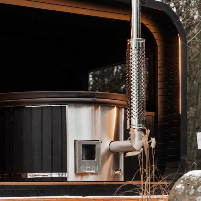 2in1 LUX sauna + Nordic Whirlpool