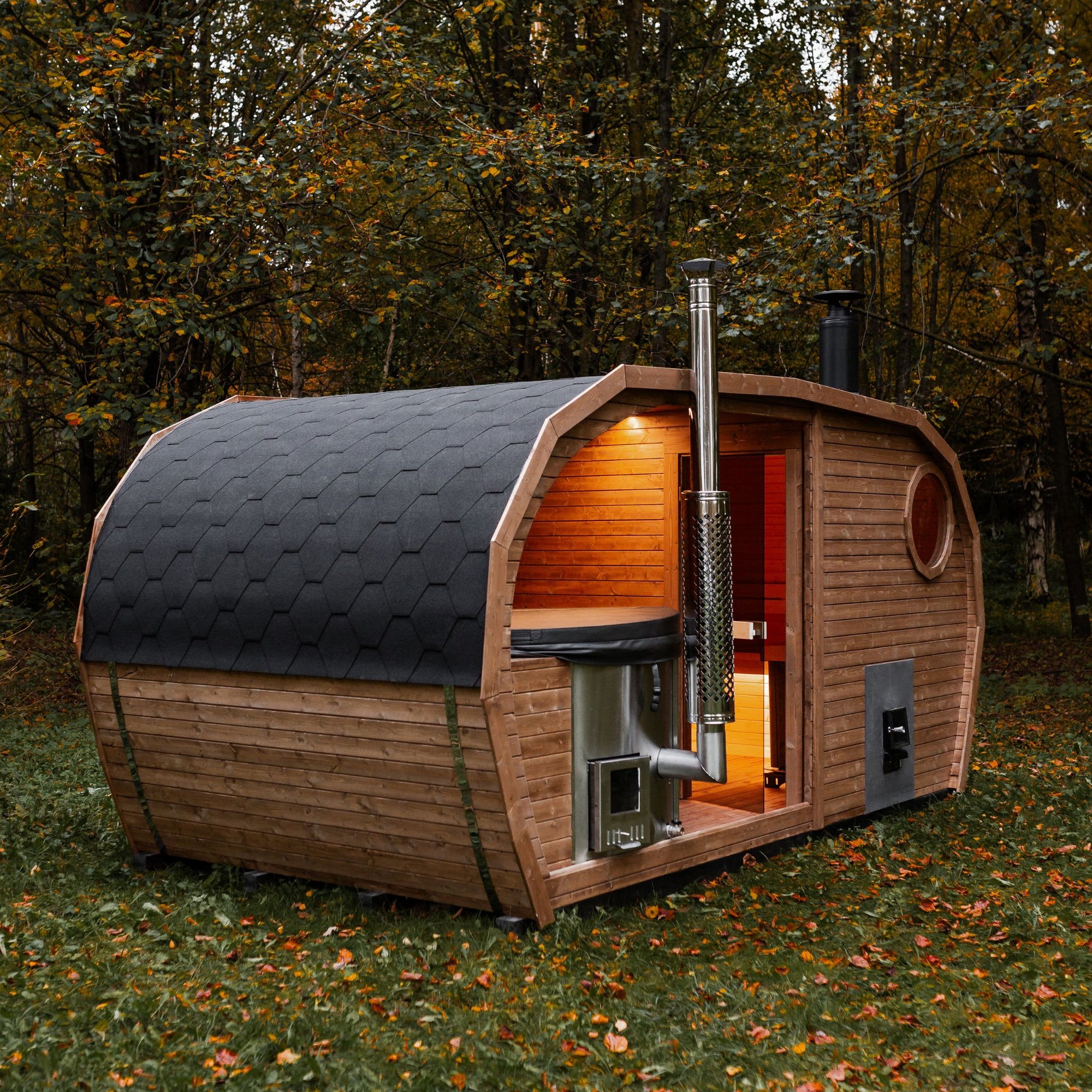 2in1 Oasis Sauna + Nordic Whirlpool