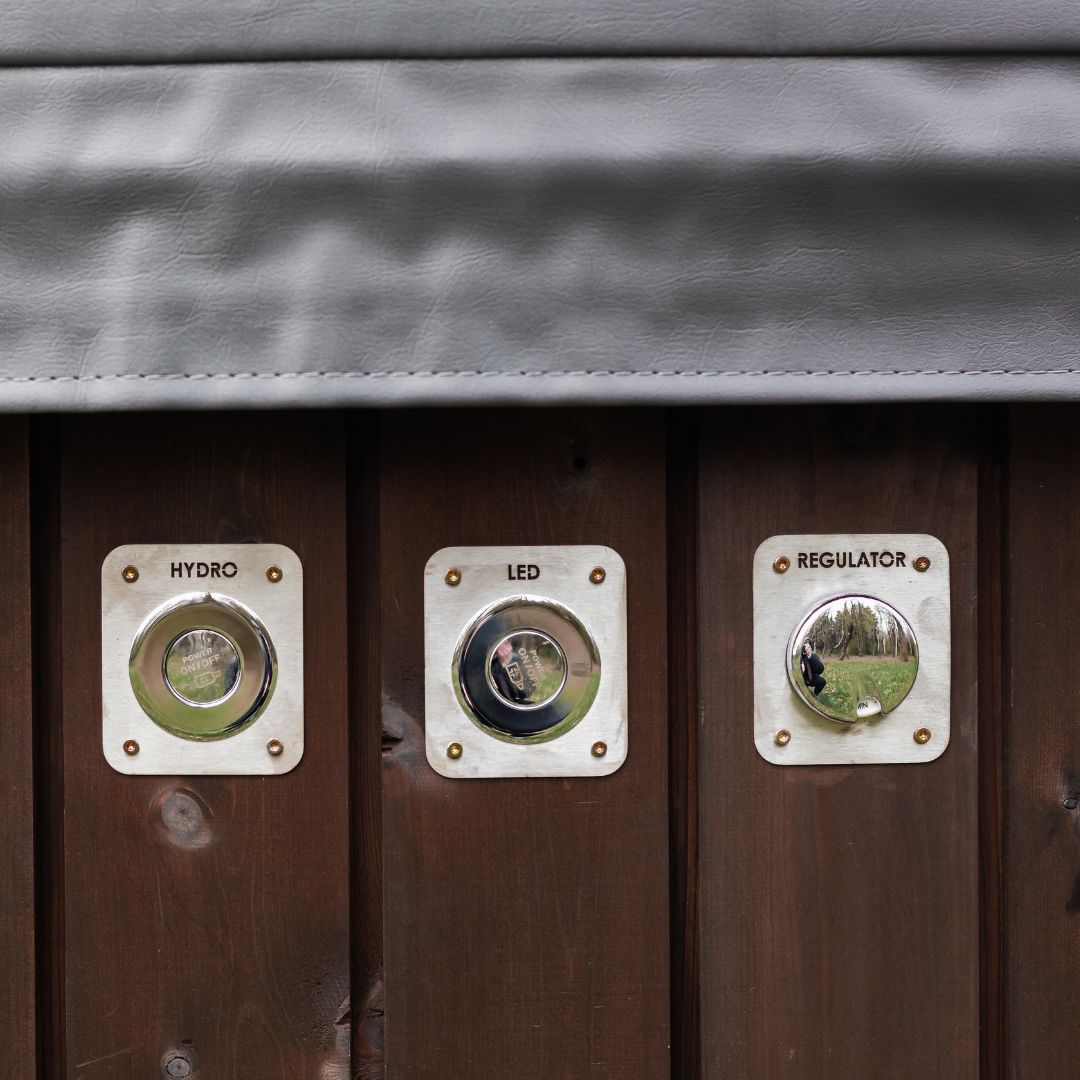 Whirlpool aus Glasfaser mit integriert Heizsystem