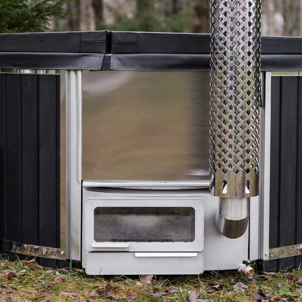 Whirlpool aus Glasfaser mit integriert Heizsystem HORIZON