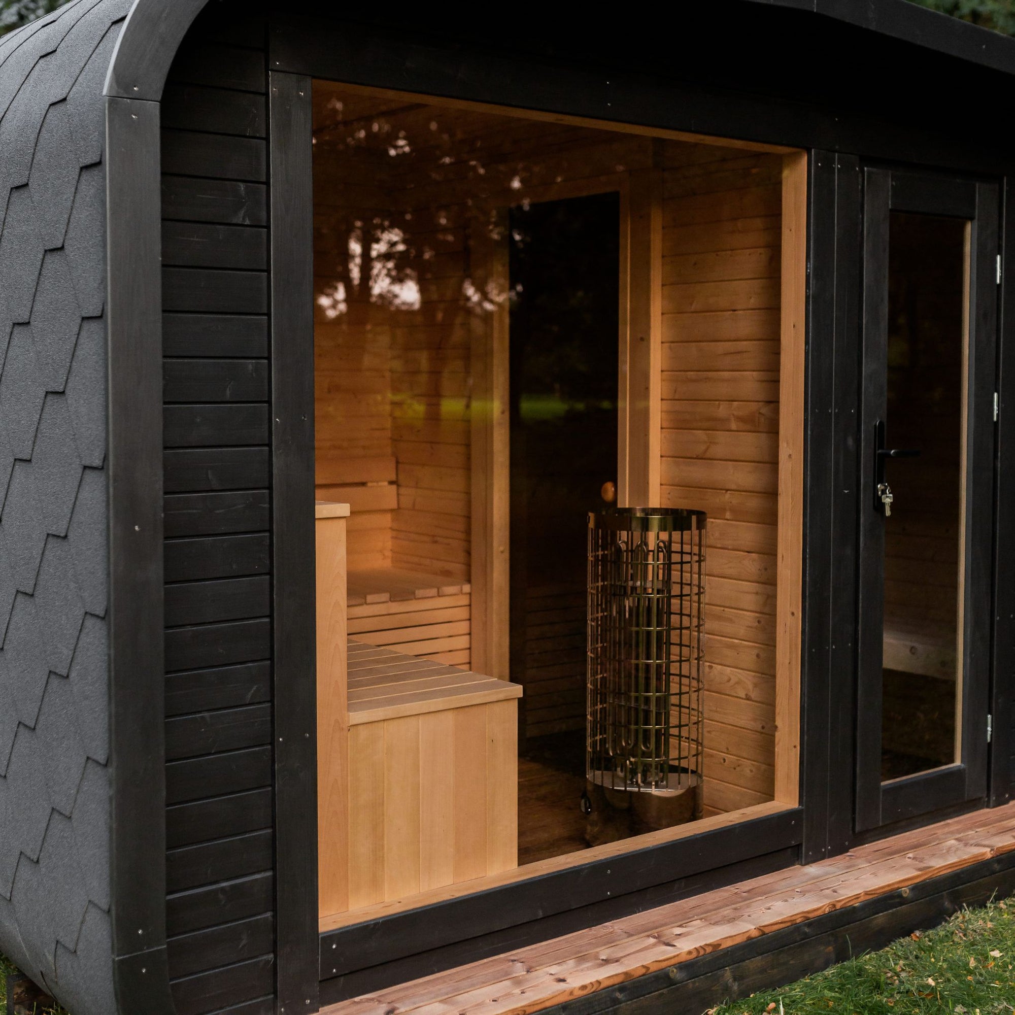 LUX-Sauna mit vorraum