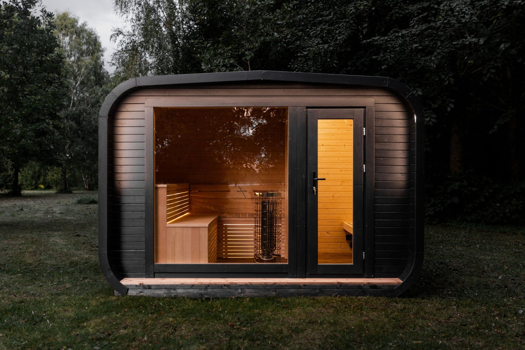 LUX-Sauna mit vorraum