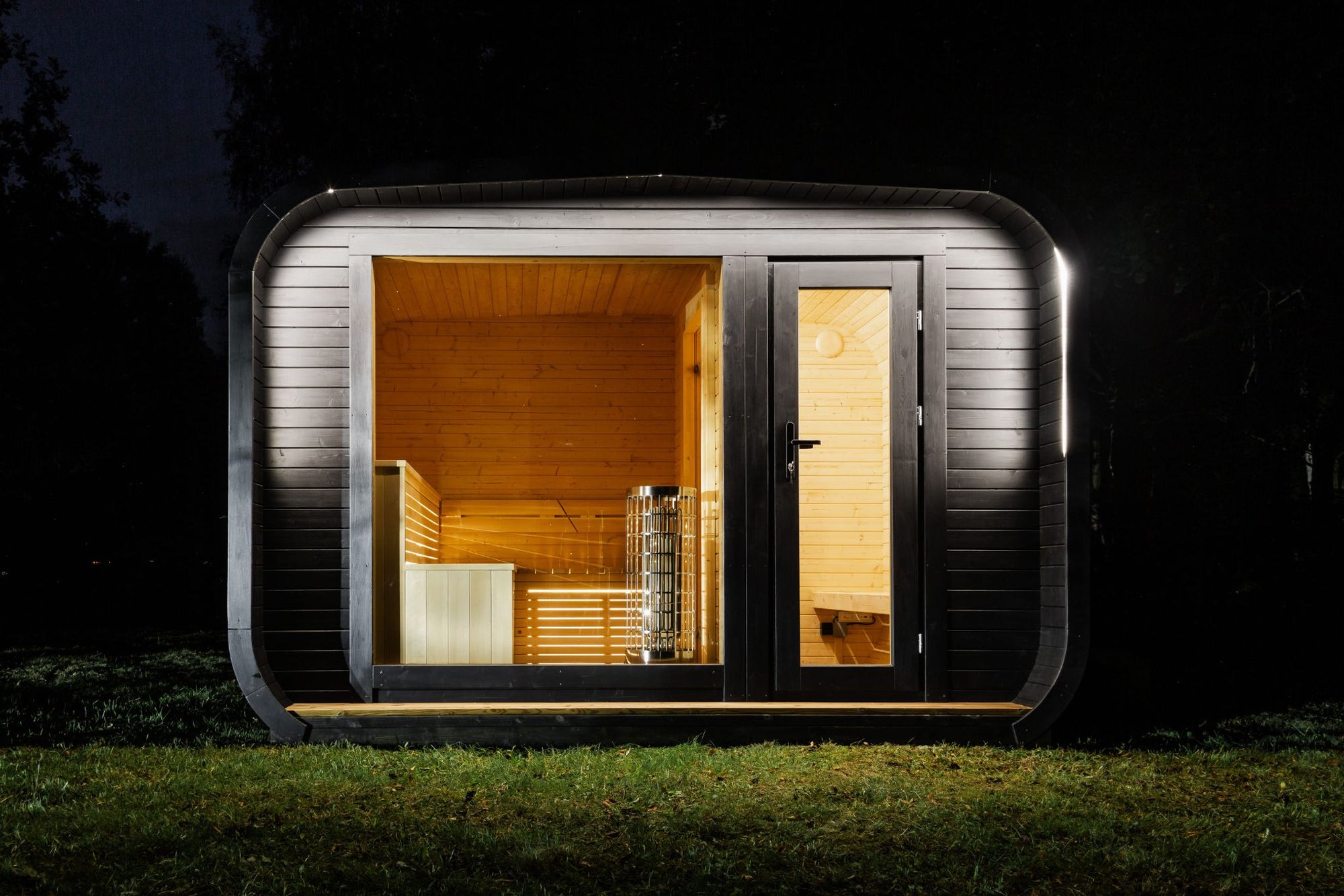 LUX-Sauna mit vorraum